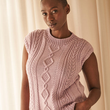 Peony Tank Top Knitting Pattern