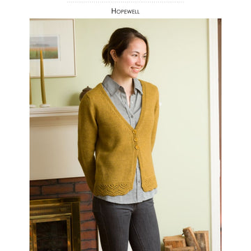Classic Elite Yarns Hopewell Cardigan Knitting Pattern