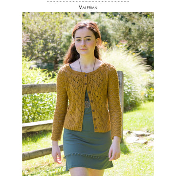 Classic Elite Yarns Valerian Cardigan Knitting Pattern