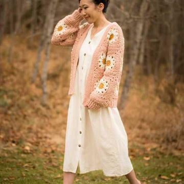 Cozy Days Daisy Cardigan