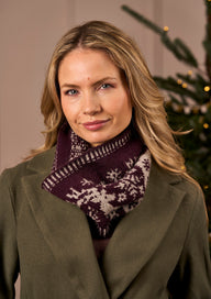 Dancing Raindeers Cowl Knitting Pattern