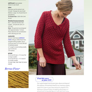 Berroco Ada Jumper Knitting Pattern