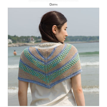 Classic Elite Yarns Deryn Wrap Knitting Pattern