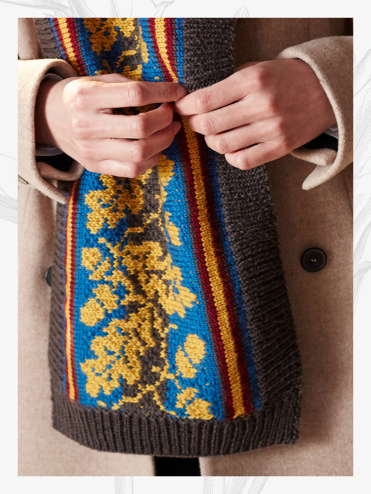 Willow & Lark Odette Scarf Knitting Pattern