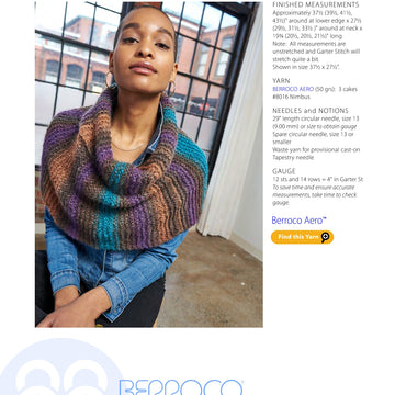 Berroco Minuano Cowl Knitting Pattern