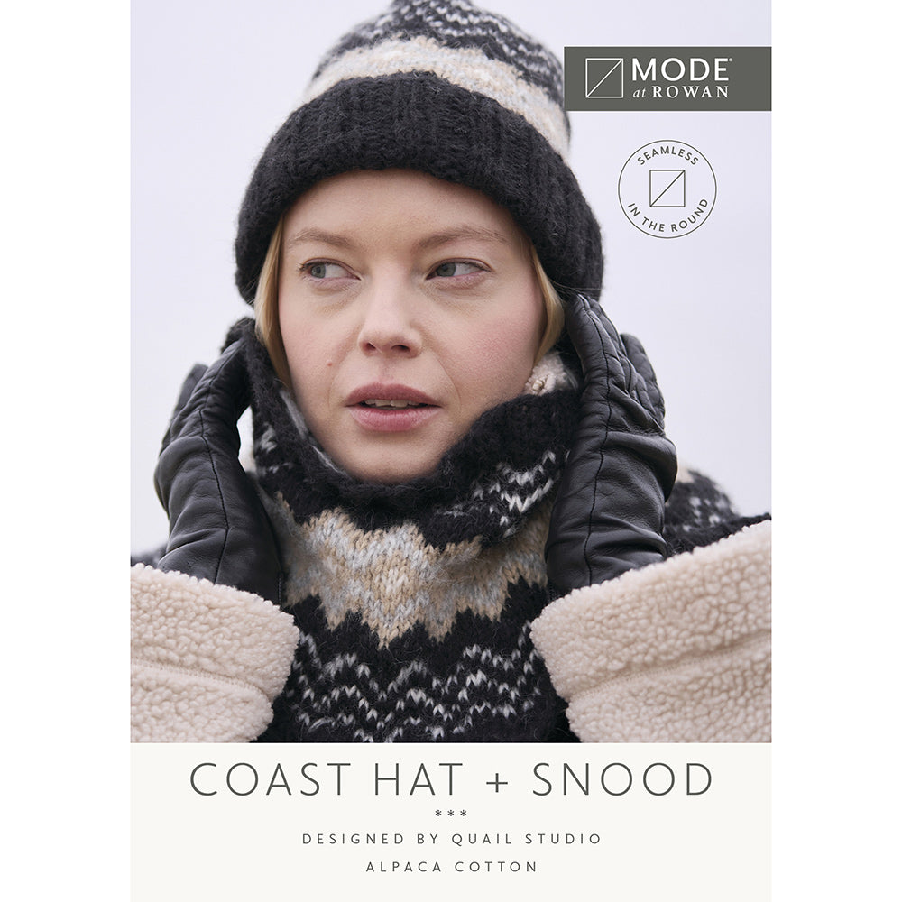 Coast Hat + Snood Knitting Pattern