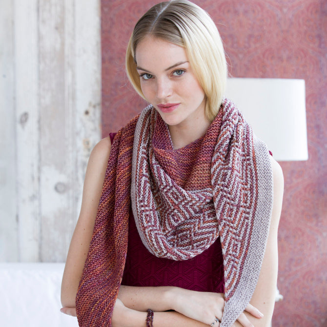 Malabrigo Barnstable Wrap Knitting Pattern