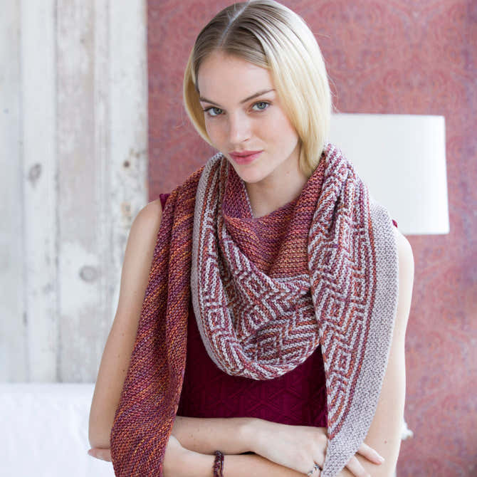 Malabrigo Barnstable Wrap Knitting Pattern