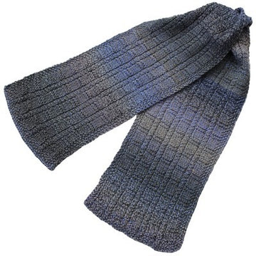 Jojoland Braided Grid Scarf Knitting Pattern