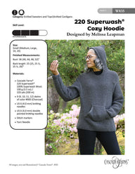 Cozy Hoodie Jumper Knitting Pattern
