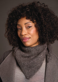 Gardner In Rowan Alpaca Sparkle Scarf Knitting Pattern