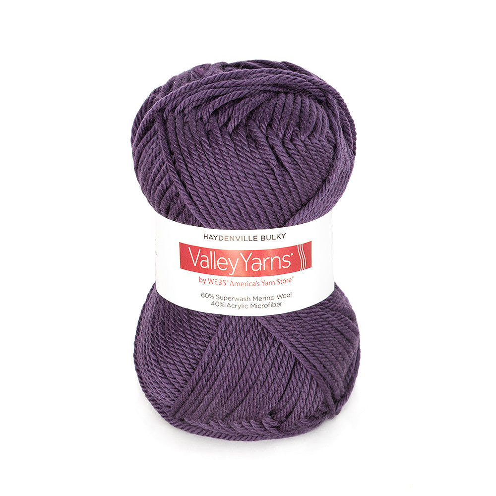 Valley Yarns Haydenville Bulky Yarn - Superwash Merino Chunky