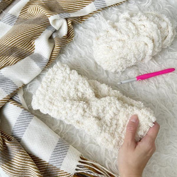 Fleece Sherpa Twist Headband