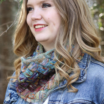 Koigu Secret Garden Cowl Knitting Pattern
