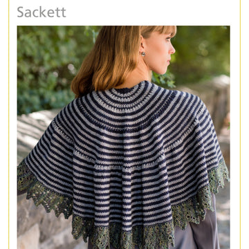 Sackett Shawl Wrap Knitting Pattern