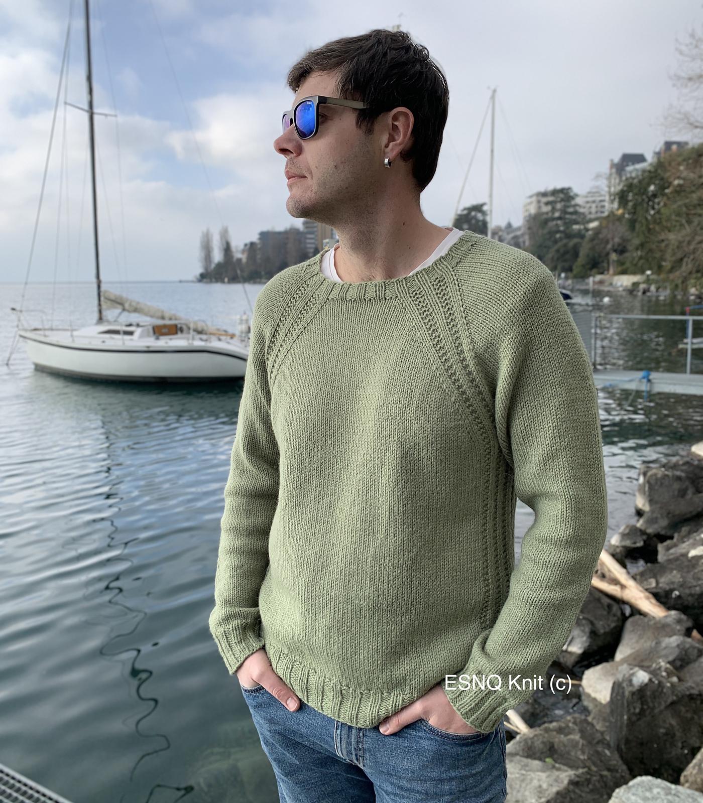 His Mellow Mood Sweater