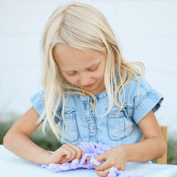 Learn to Finger Knit Cowl