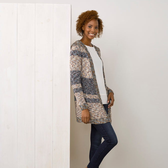 Tahki Yarns Castle Hill Cardigan Knitting Pattern