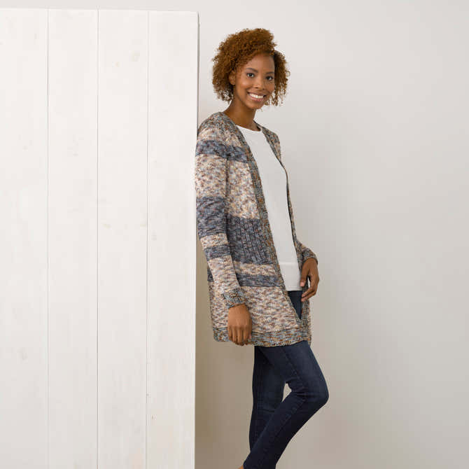 Tahki Yarns Castle Hill Cardigan Knitting Pattern