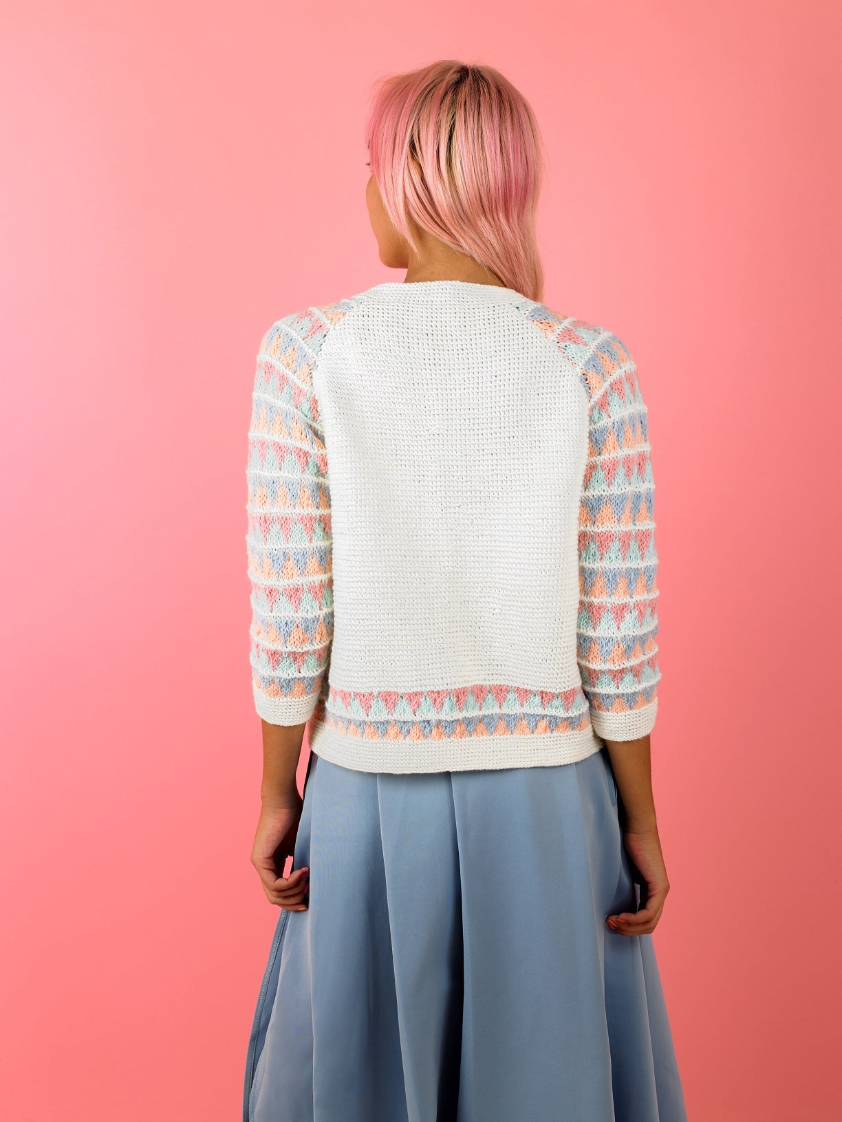 Paintbox Yarns Candy Cardigan Knitting Pattern