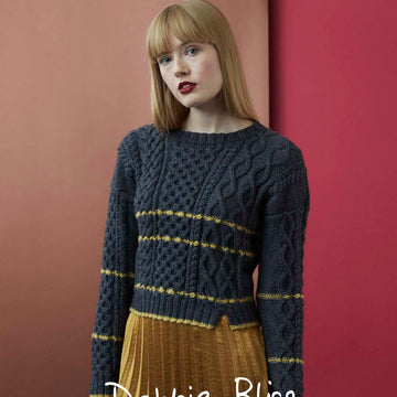 Debbie Bliss Grete Sweater Knitting Pattern