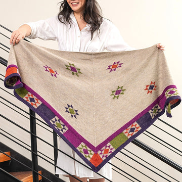 Floyd Shawl Wrap Knitting Pattern