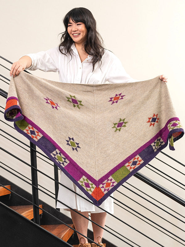 Floyd Shawl Wrap Knitting Pattern