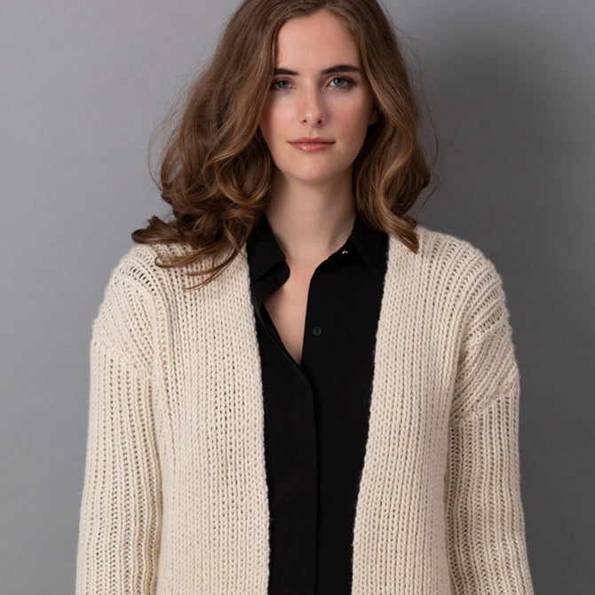 String Giselle Cardigan Knitting Pattern