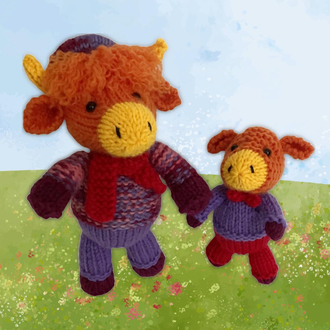 Billie and Bertie Highland Cows