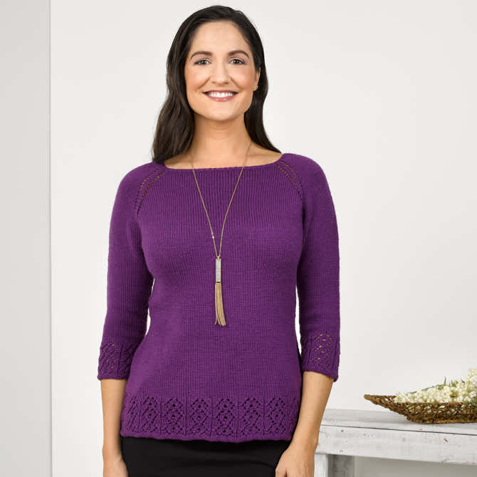 Valley Yarns Spandrel Knitting Pattern