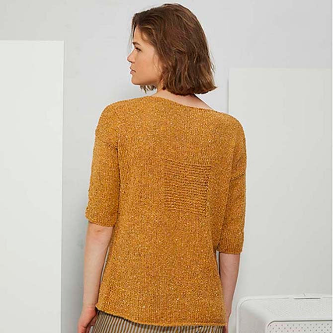 Lang 267-57 Short Sleeved Sweater Jumper Knitting Pattern