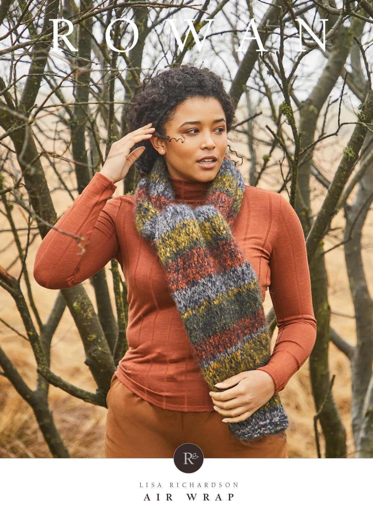 Rowan Air Wrap Scarf Knitting Pattern