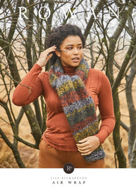 Rowan Air Wrap Scarf Knitting Pattern