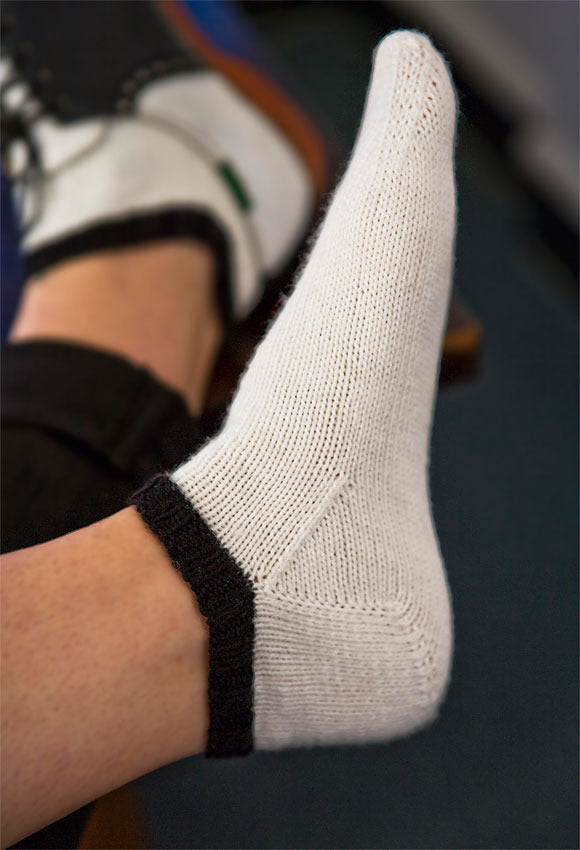 Footie Socks Knitting Pattern