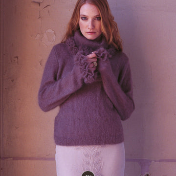 Elfin Sweater & Cardigan in Rowan Kidsilk Haze & Felted Tweed DK