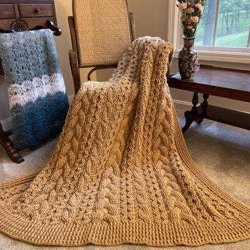 Celtic Braided Throw