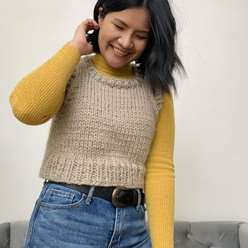 Knitted Sweater Vest