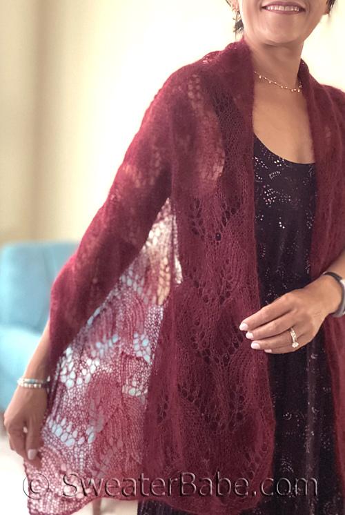 #335 Evangeline Shawl