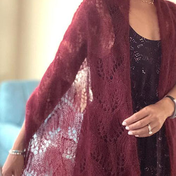 #335 Evangeline Shawl