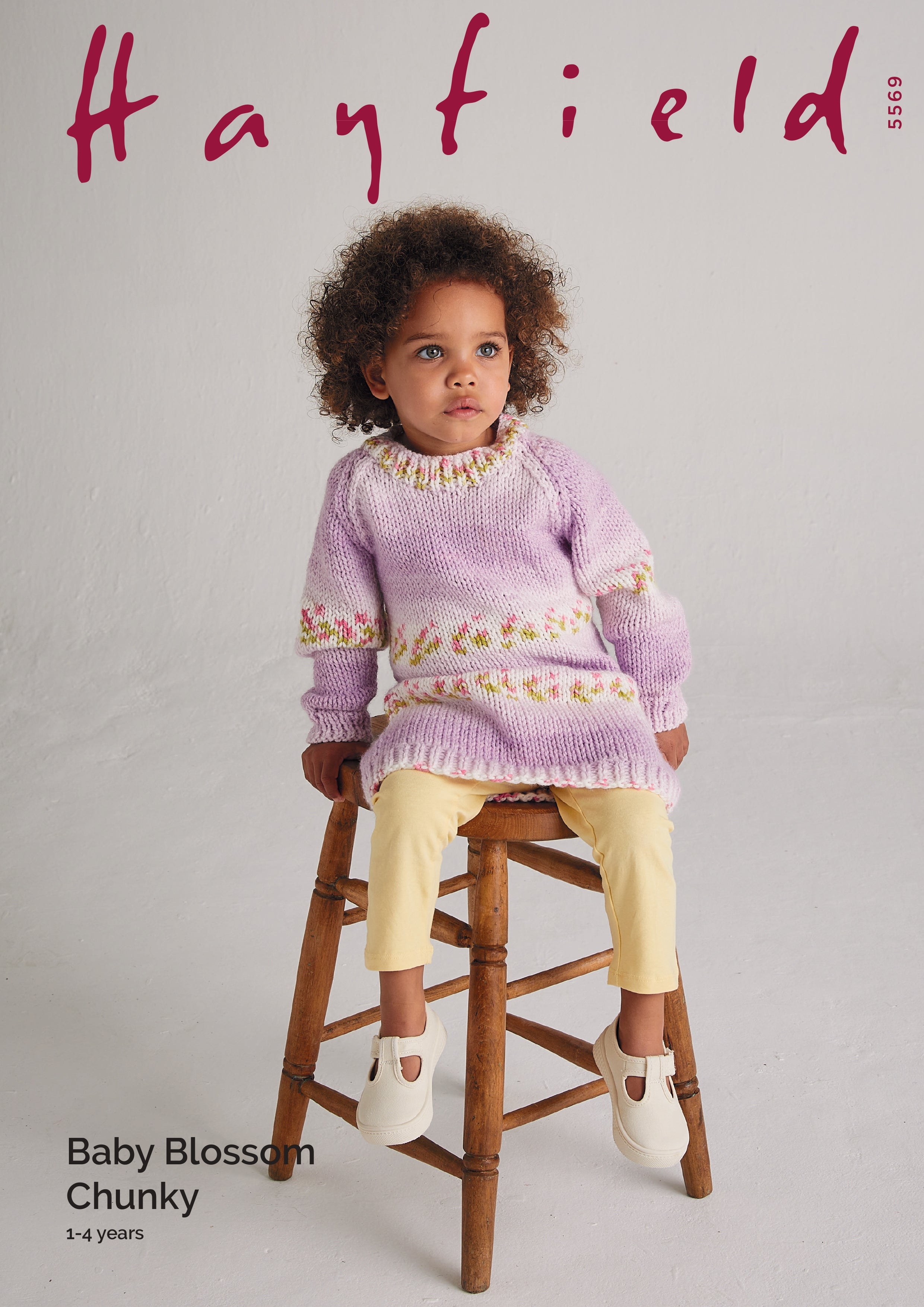 Hayfield Flower Power Dress Knitting Pattern