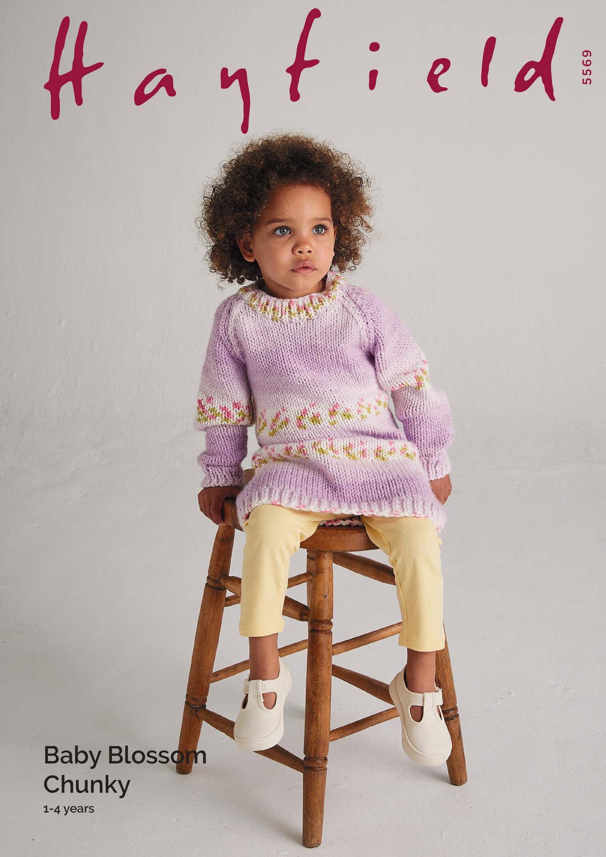 Hayfield Flower Power Dress Knitting Pattern