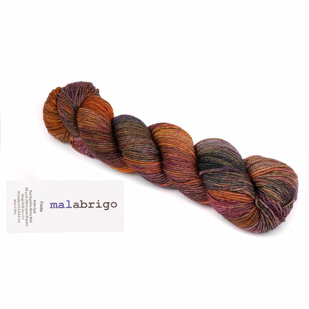 Malabrigo Finito Yarn - Merino 4 Ply
