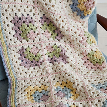 Debbie Bliss Patchwork Crochet Blanket PDF
