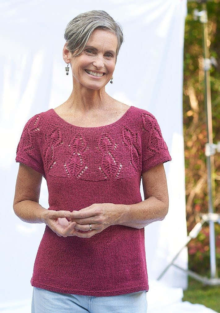 Oneida Top Knitting Pattern