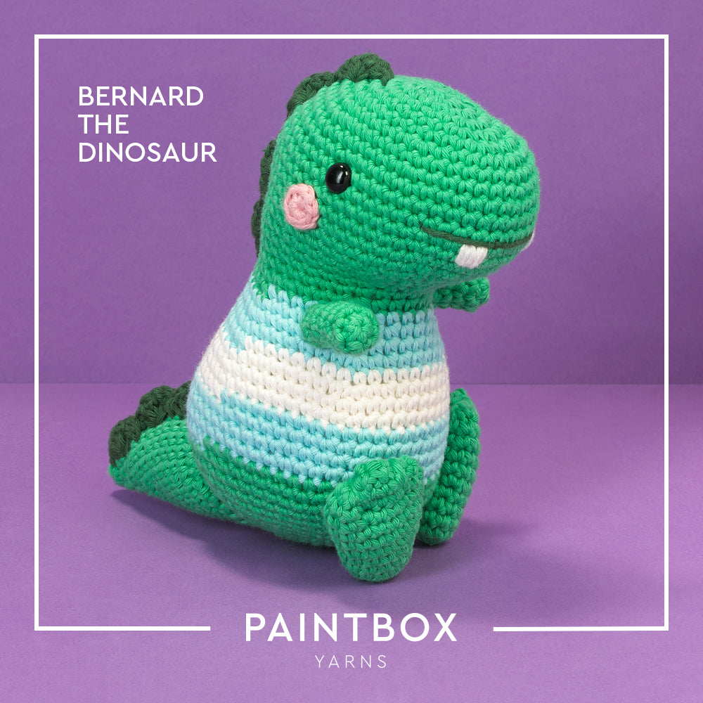 Paintbox Yarns Bernard the Dinosaur Crochet Pattern