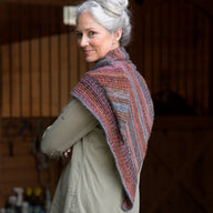 Berroco Broderie Wrap Knitting Pattern