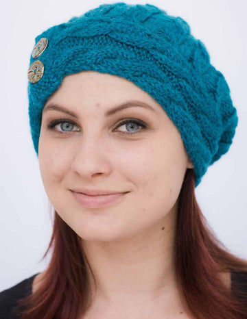Cabled Cloche Hat in Juniper Moon Farm Herriot - PDF