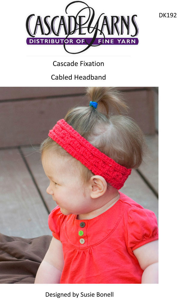 Cabled Headband Knitting Pattern