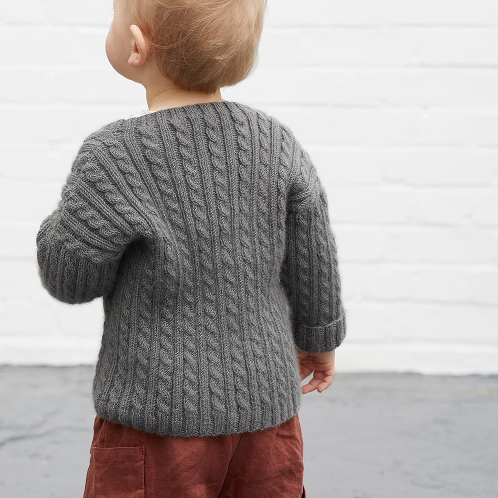 Debbie Bliss Leo Cardigan Knitting Pattern