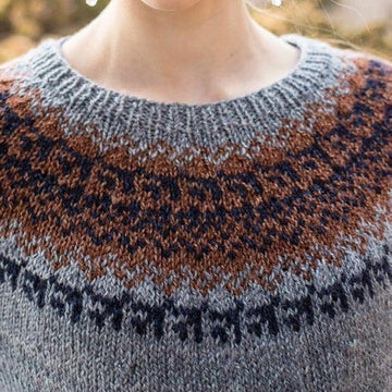 Nadia Sweater Jumper Knitting Pattern